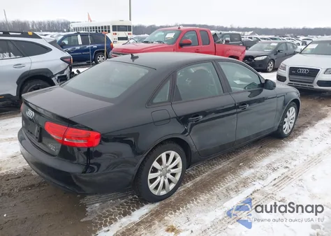 2014 Audi A4 2.0T Premium from USA, damaged, VIN WAUBFAFL0EA107420